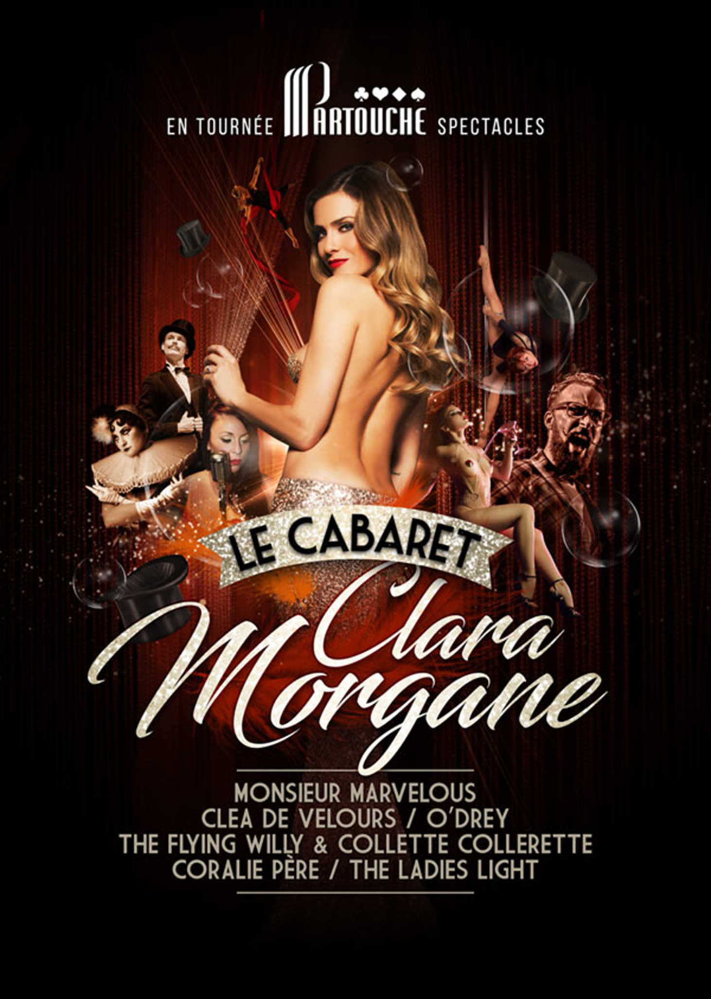 Le Cabaret de Clara Morgane - Casino des Palmiers - Hyères - 22/04/2017 -  Cibiwaï